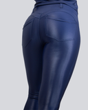Samba Shine Navy Blue Leggings