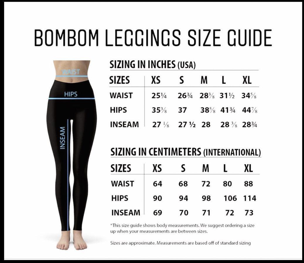 Black Bombom Leggings - BombomdoBrasil